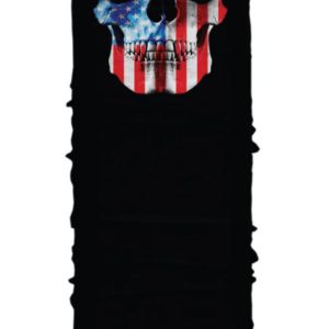 American Flag Skull Soaker Tube