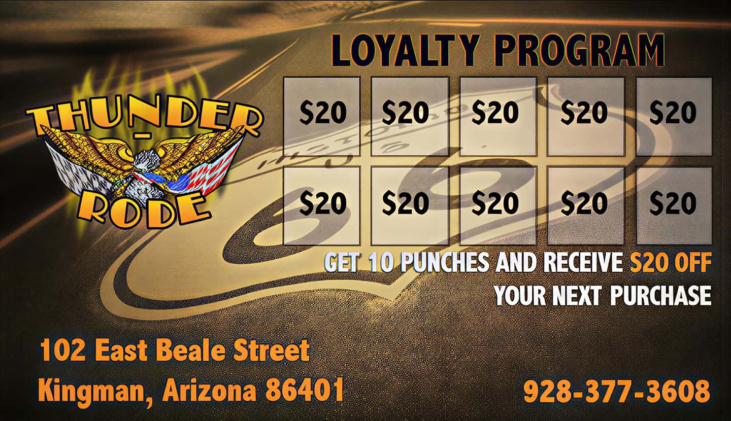 Biker Loyalty Card