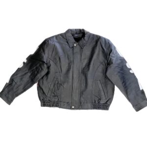USA Flag Leather Jacket | Biker Kingman AZ Route 66