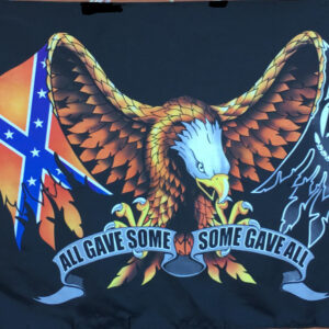 Rebel POW Eagle Flag