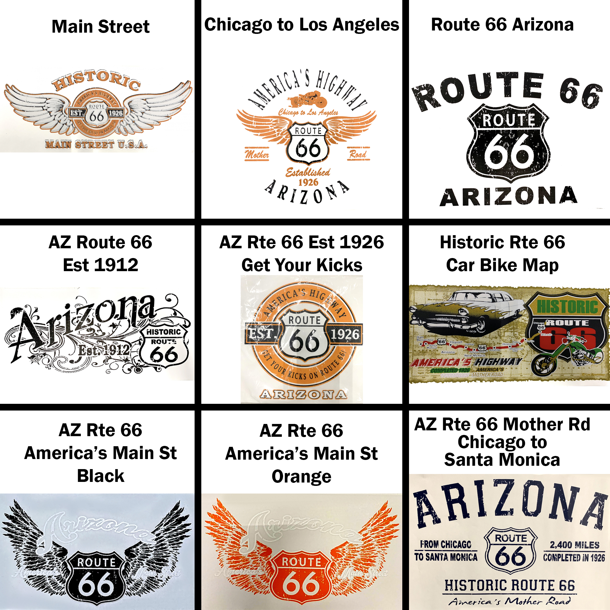 Route 66 Arizona T-Shirts