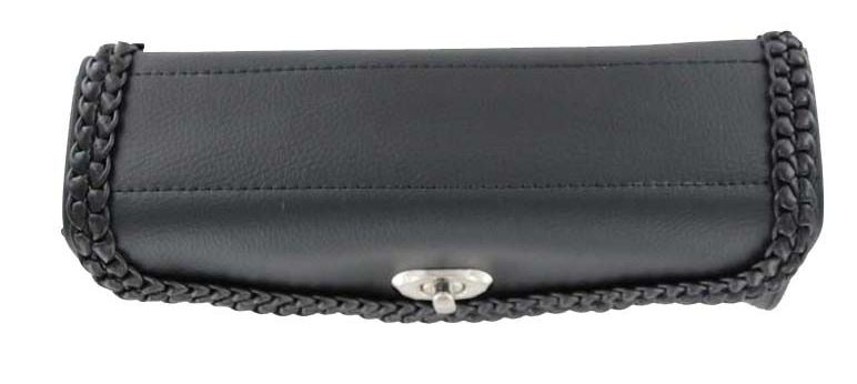 Motorcycle Windshield Bag With Braid