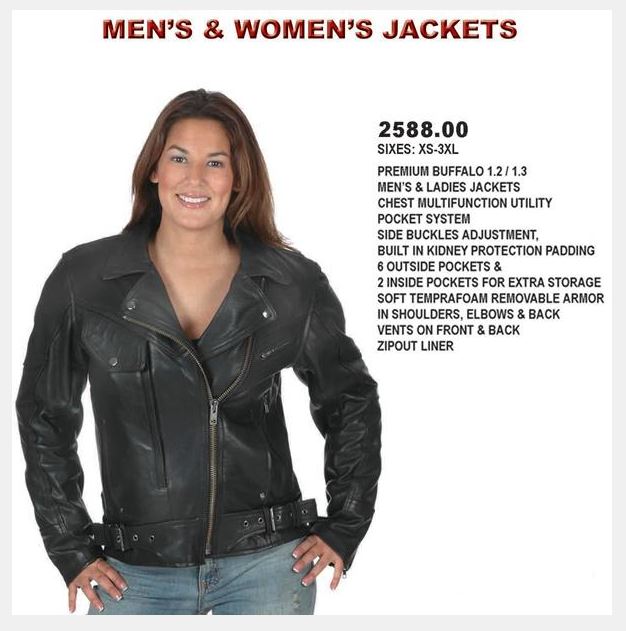 Ladies Premium Leather Jacket