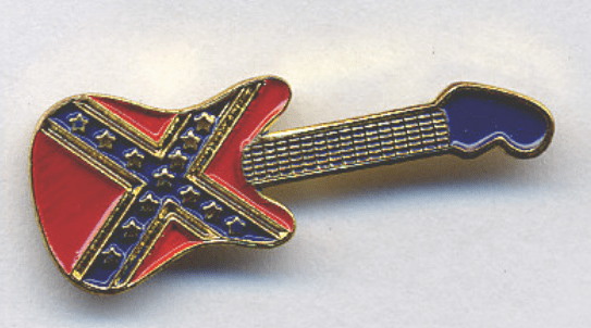 Rebel Guitar Pin