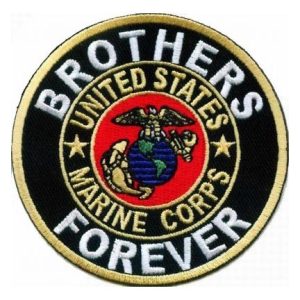 Brothers Forever Marine Corps Patch