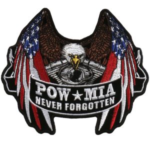 POW Flag Eagle Patch