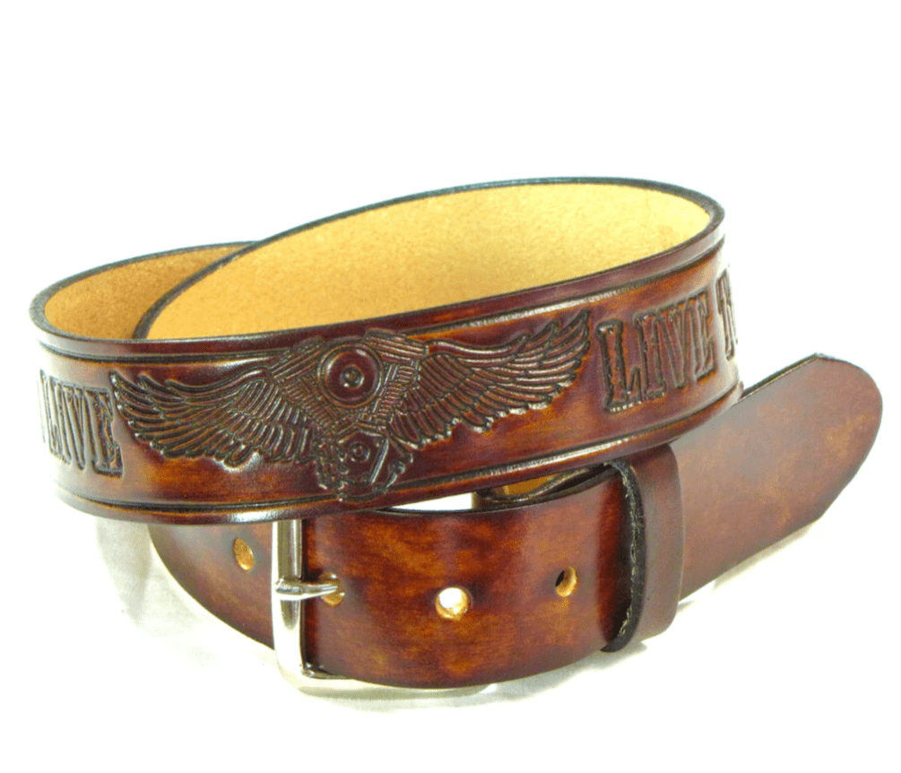 Ride to Live, Live to Ride Biker Belt