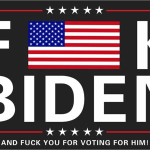 Fuck Biden USA Flag