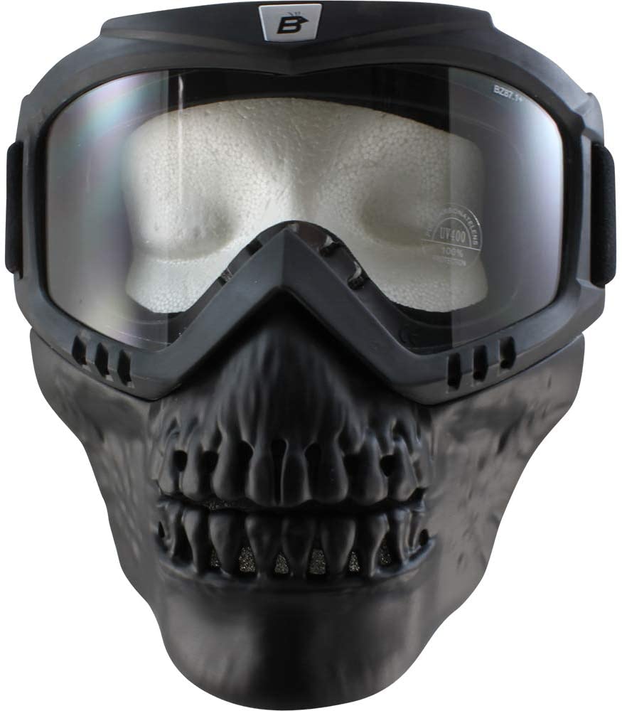 skullbird goggles clear lens