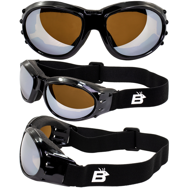 Eagle Motorcycle Goggles driving mirror