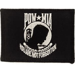 POW*MIA Flag Patch