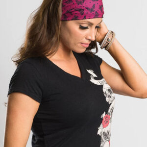 Hot Pink Lace Butterfly Headband