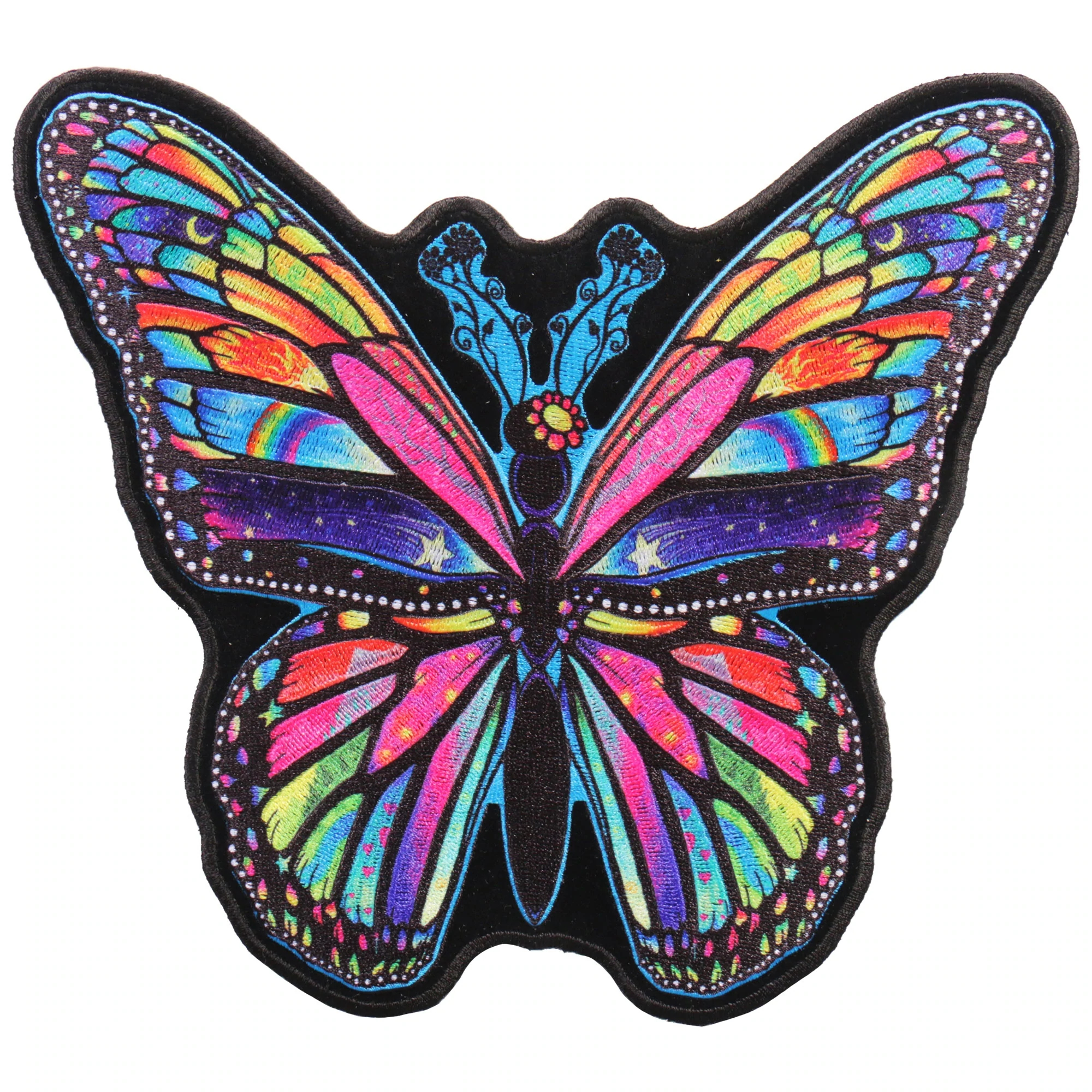 Rainbow Butterfly Patch large