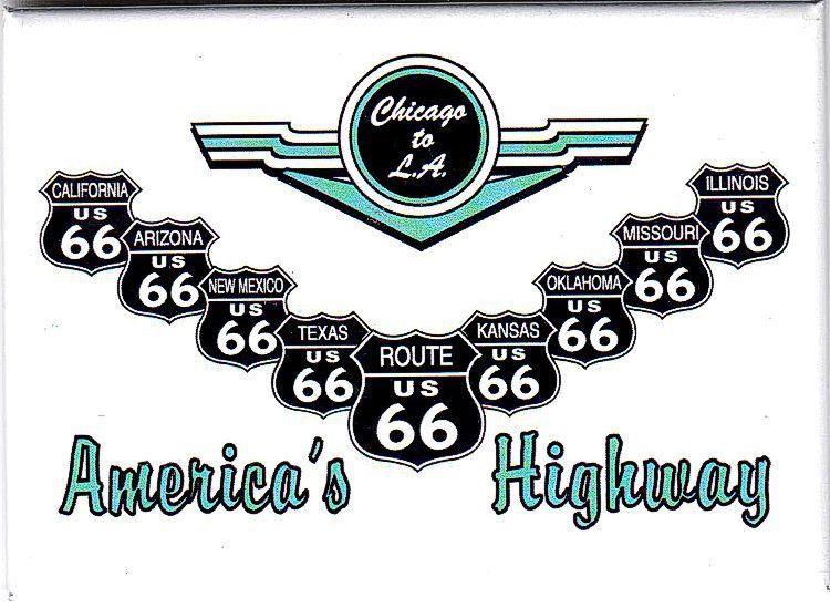 Route 66 America's Highway Magnet