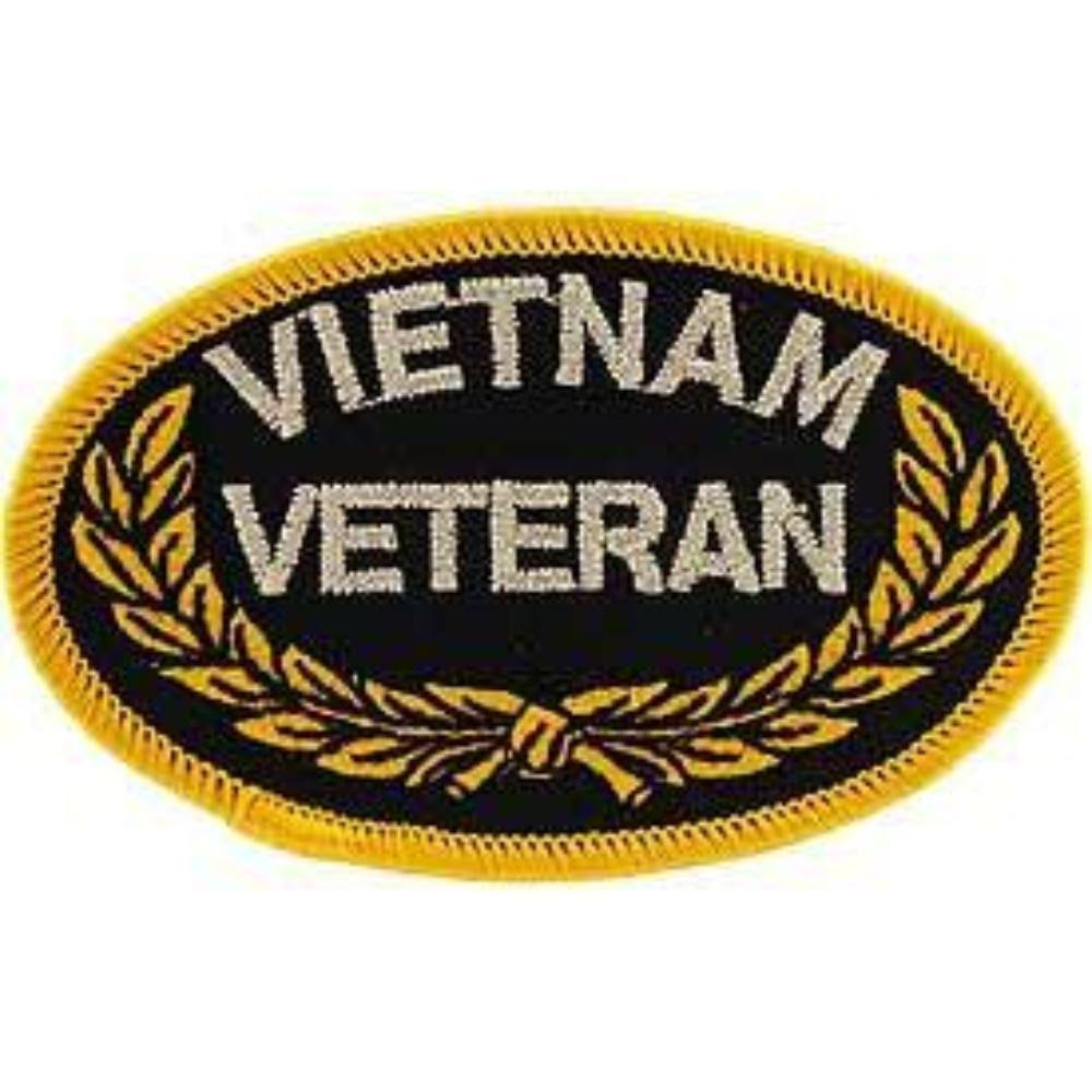 Vietnam Veteran Wreath Patch