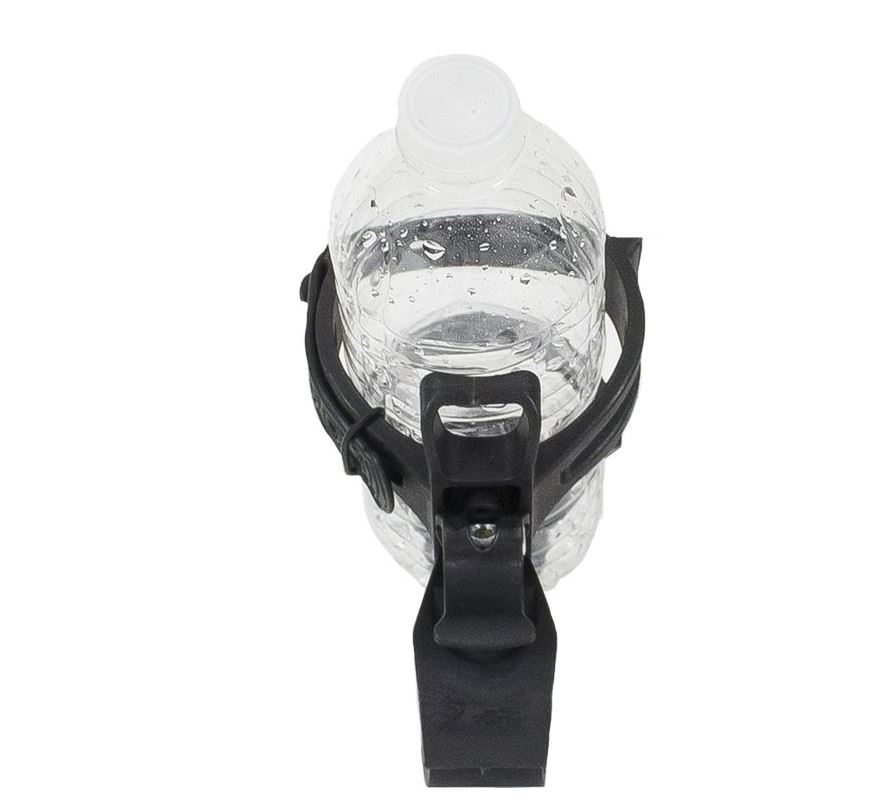 Black Adjustable Bottle & Drink Holder