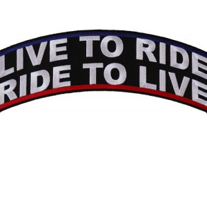 Live to Ride Rocker Patch