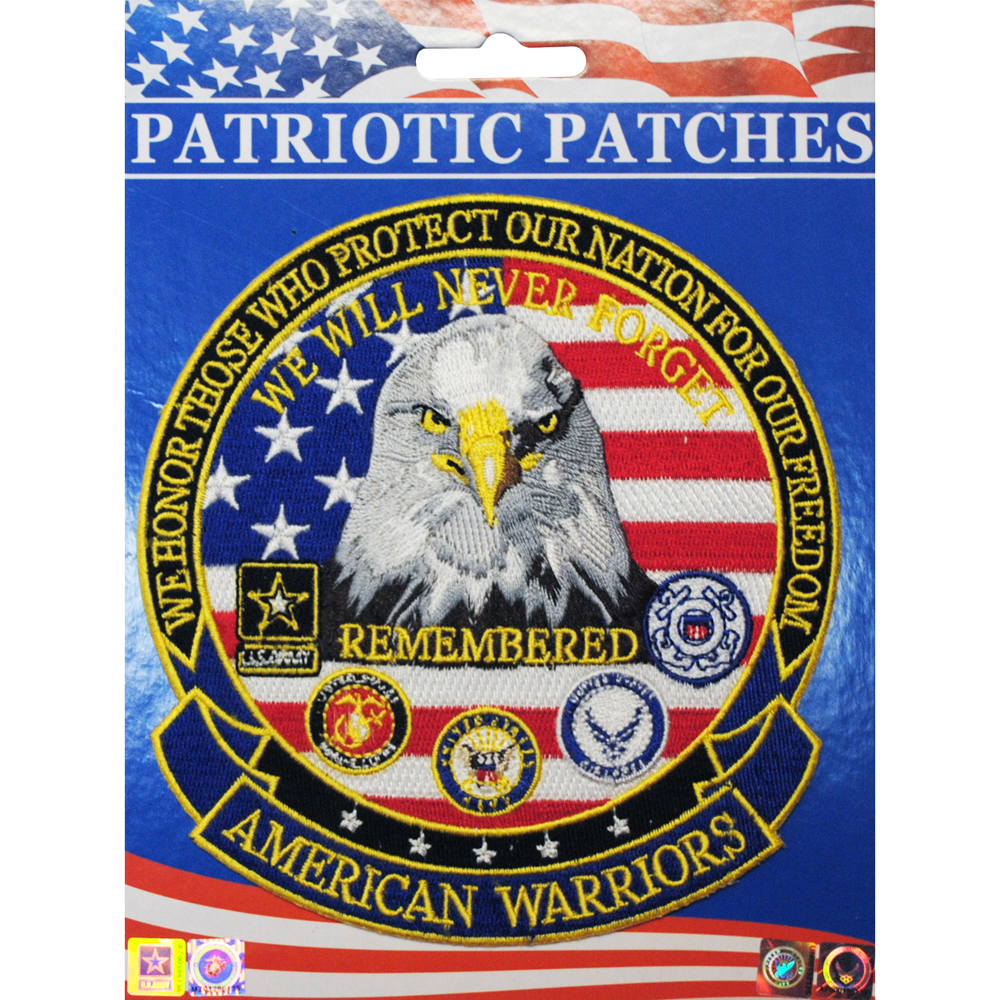 American Warriors Military Patch