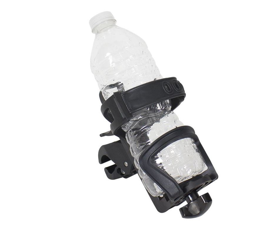 Black Adjustable Bottle & Drink Holder
