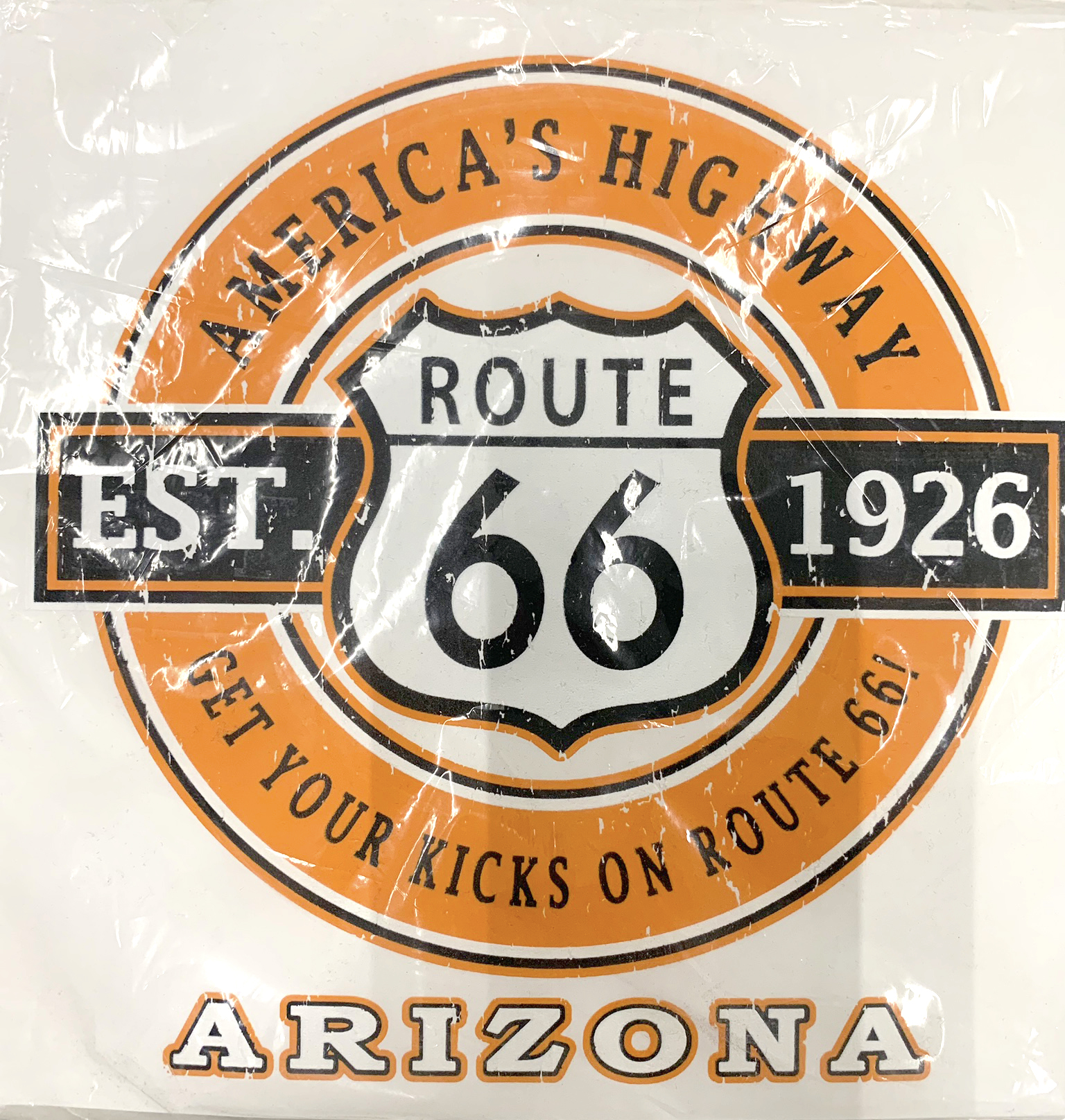 Arizona Route 66 Est 1926 Get Your Kicks