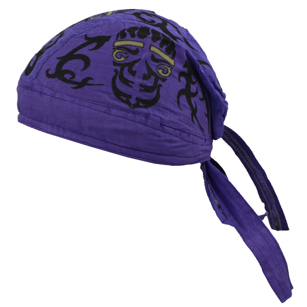 Tribal Spade Doorag side