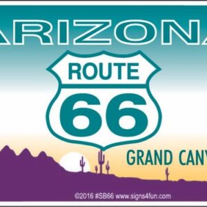 AZ Route 66 Bike Tag