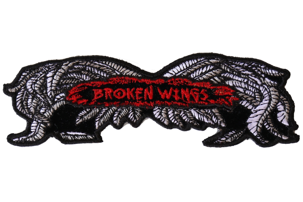 Broken Wings Biker Patch