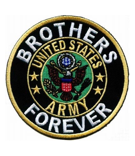 Brothers Forever Army Patch