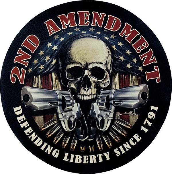 2nd Amendment Leather Patch