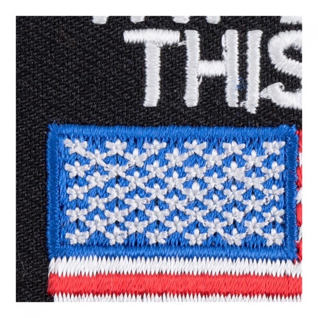 Try Burnin This One American Flag Patch