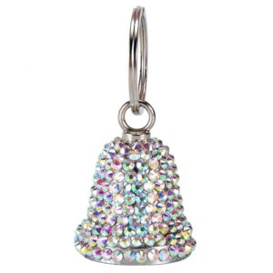 Iridescent Bling Rhinestone Motorcycle Bell