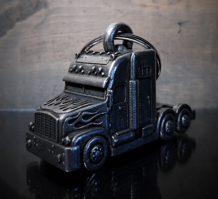 Semi Truck Bell Legend Card and Bag