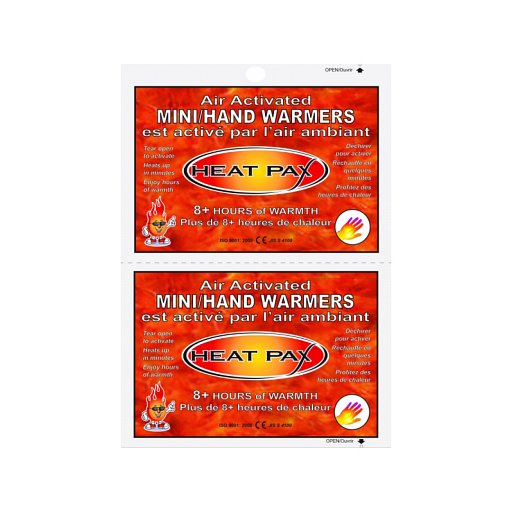 TechNiche Air Activated Mini Hand Warmers Powered by Heat Pax
