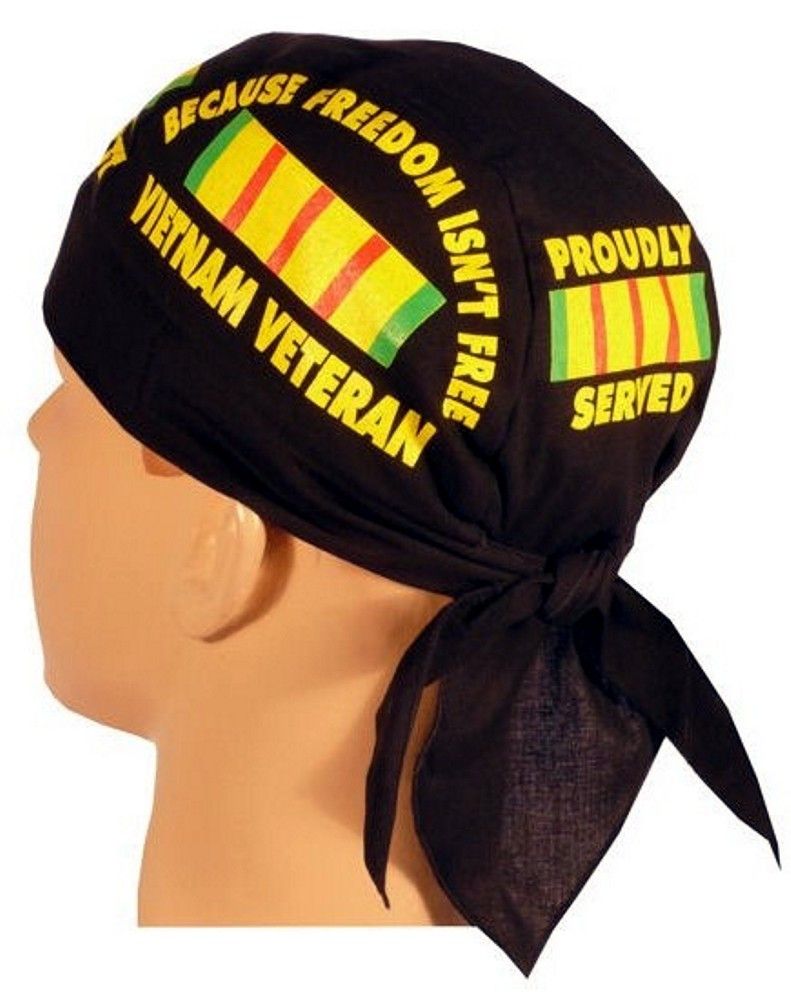 Proud Vietnam Veteran Skull Cap
