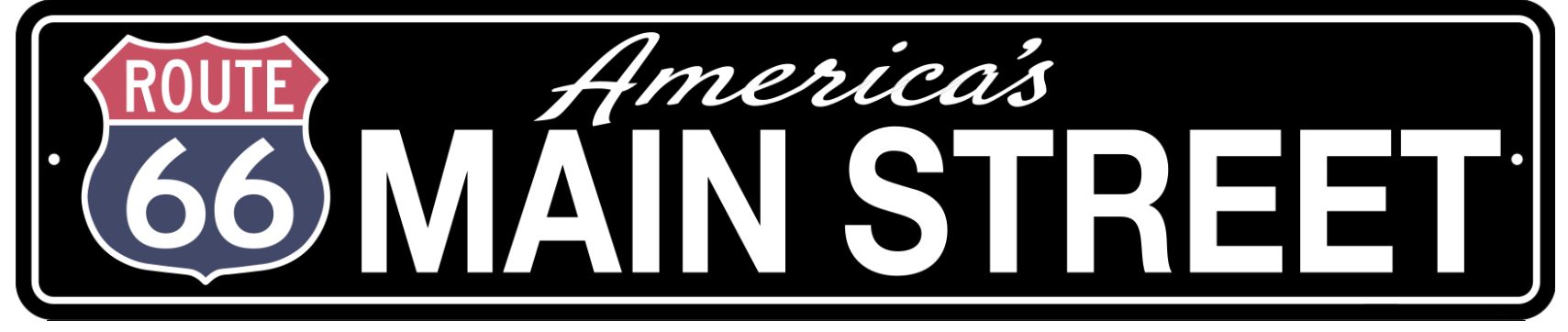 Route 66 America's Main Street Sign