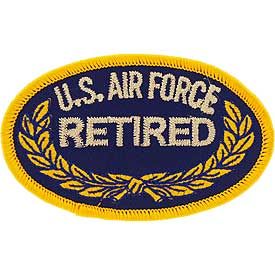 USAF United States Air Force Retired Patch