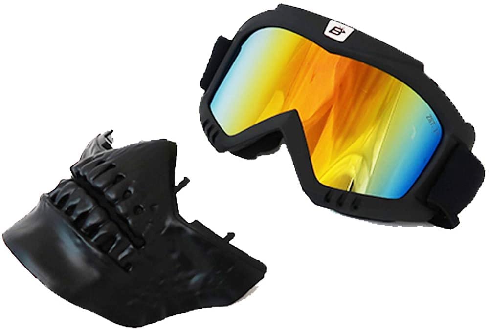 skullbird goggles red lenses