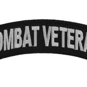 Combat Veteran Small Rocker Patch