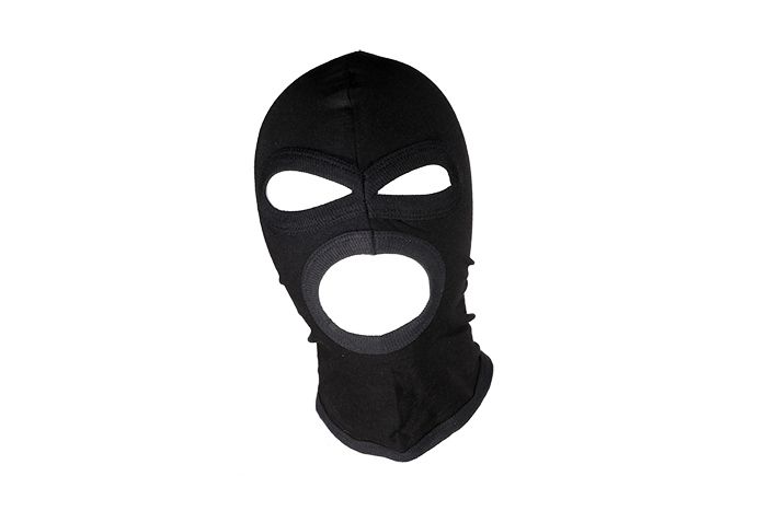 Full Face Mask - Black front
