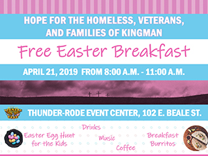 Free Easter Sunday Breakfast Kingman