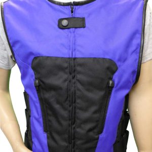 Blue Textile Tactical Vest 