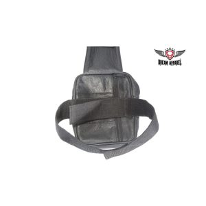  Leather Thigh Bag With Gun Pocket