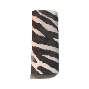 Zebra Neoprene Pony Tail Holder