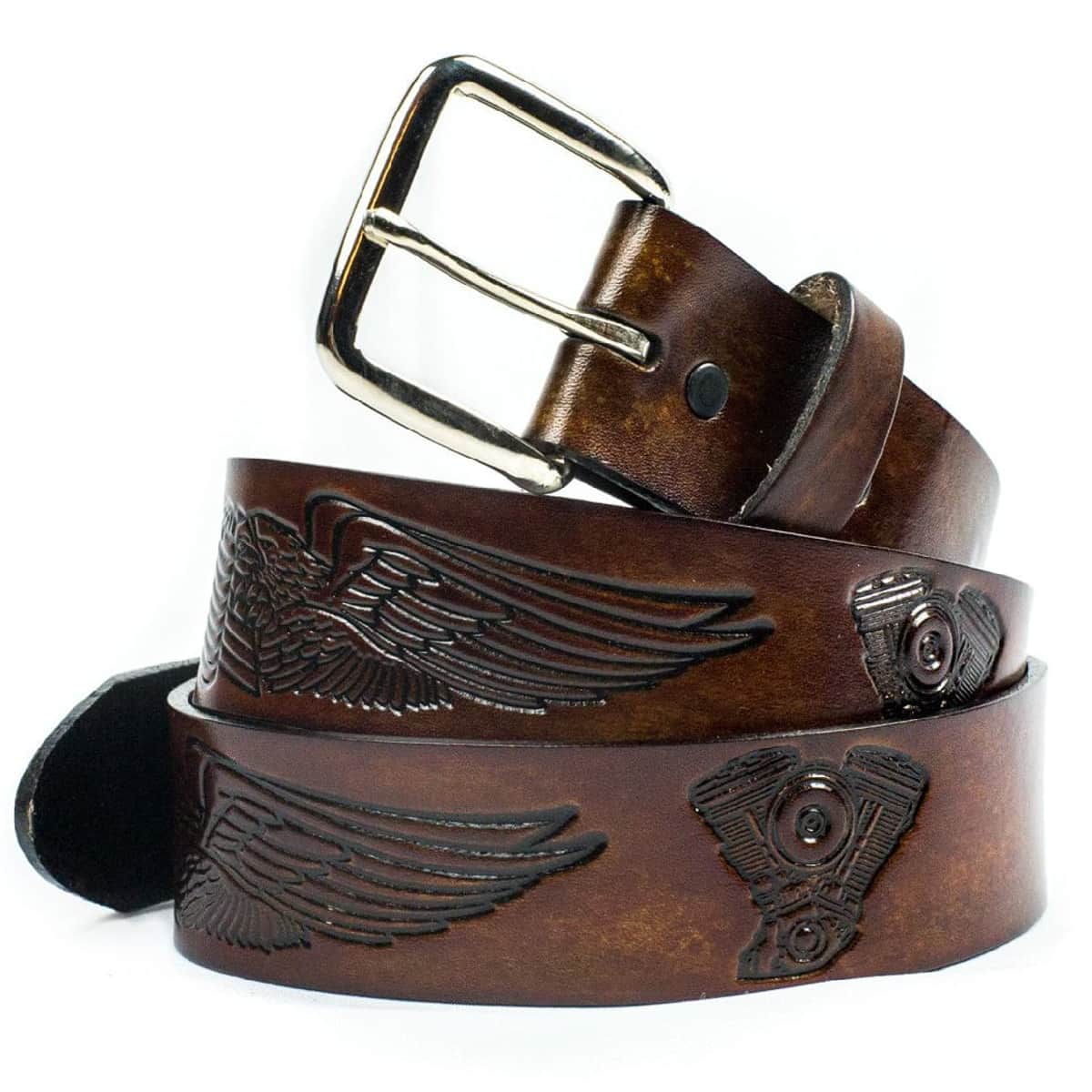 Men's Biker Belts - Kingman, AZ, Route 66