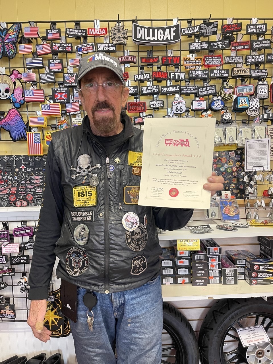 Toys For Tots Award