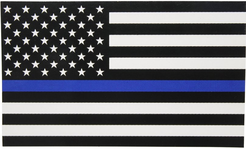 Blue Lives Matter Flag