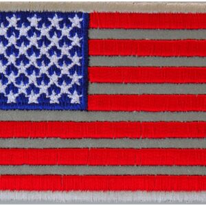 American Flag Reflective Patch