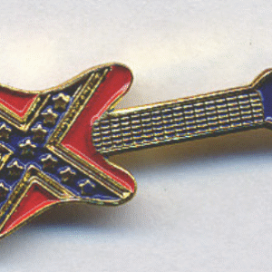 Rebel Guitar Pin