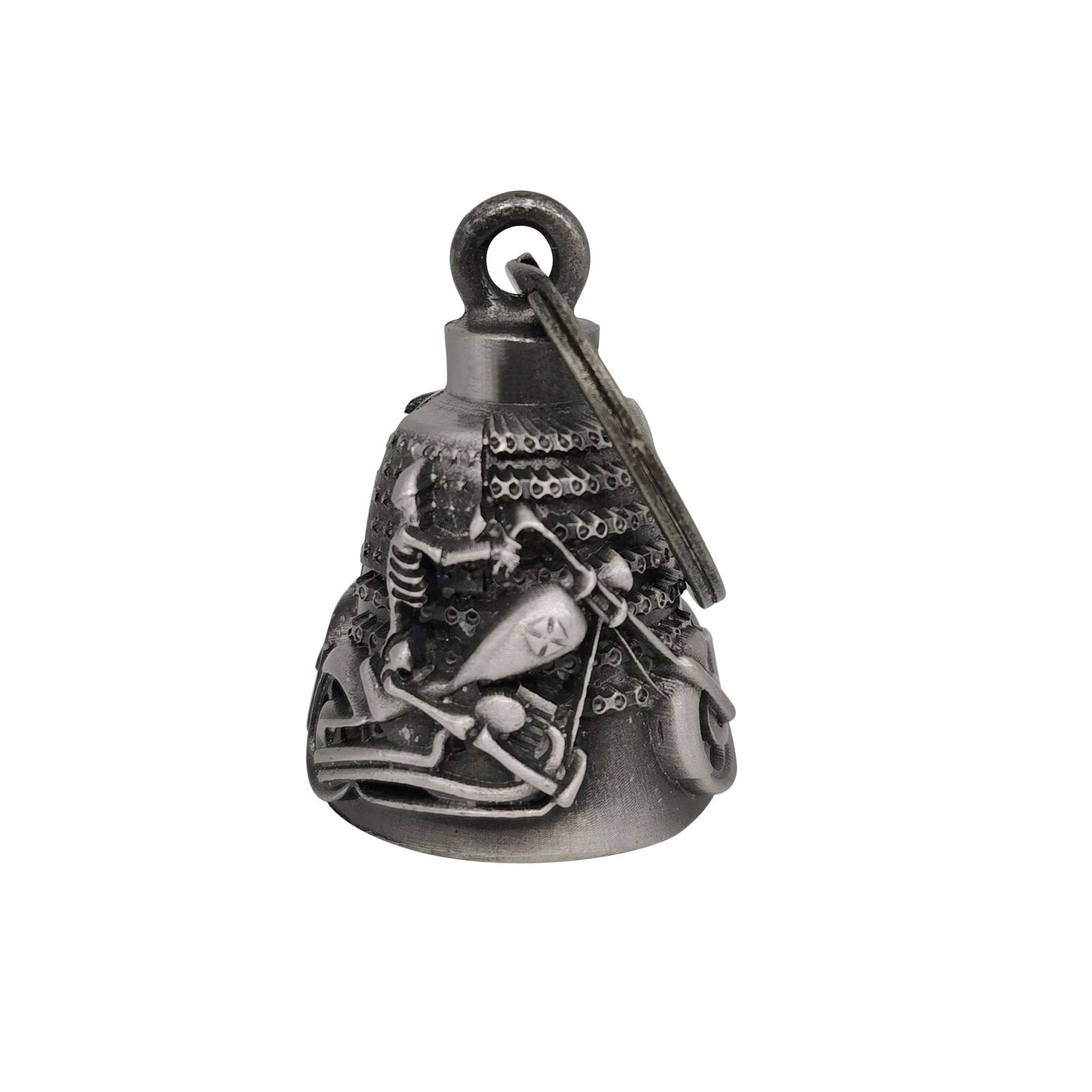 Skeleton Riding Motorcycle Bell