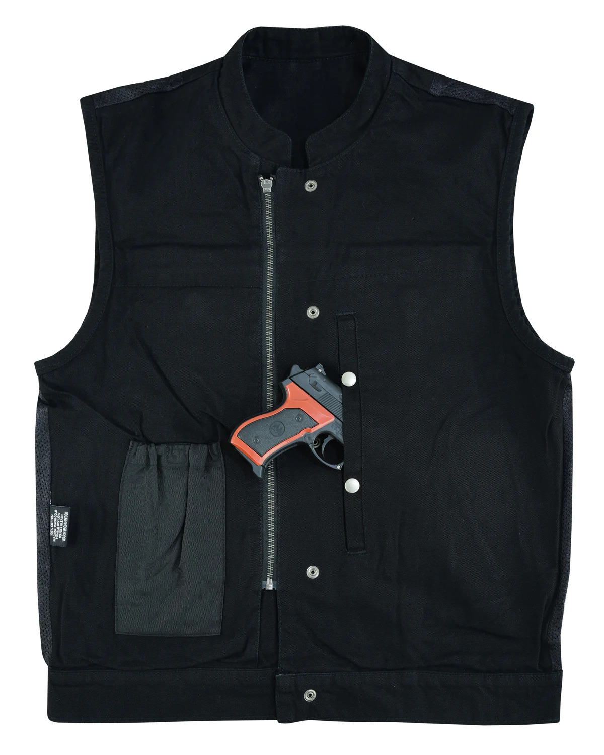 PRE-ORDER - Black Denim Vest